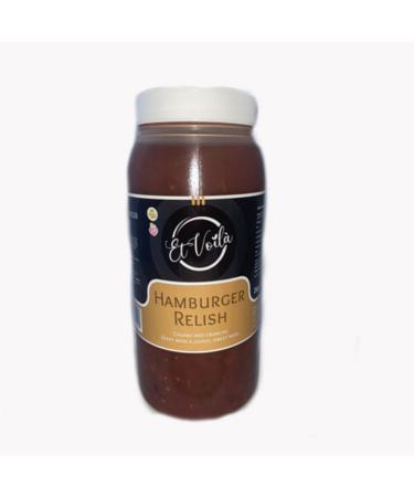 Hamburger Relish 2kg Chunky and Crunchy Zesty with a Lovely Sweet Note.