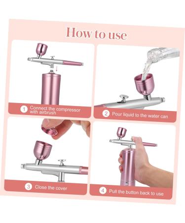 Beavorty Nail Airbrush Kit - Cordless Air Brush for Manicure & Makeup - International Shipping Available - Buy Online on SooperMarket.com