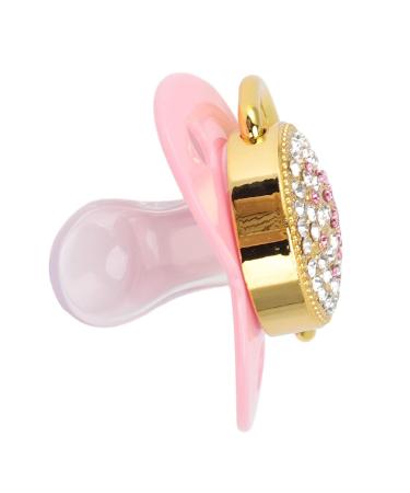 Buy Ergonomic Ultralight Silicone Baby Pacifier - Soft & Safe for Playtime (Pink) | International Shipping - Buy Online on SooperMarket.com