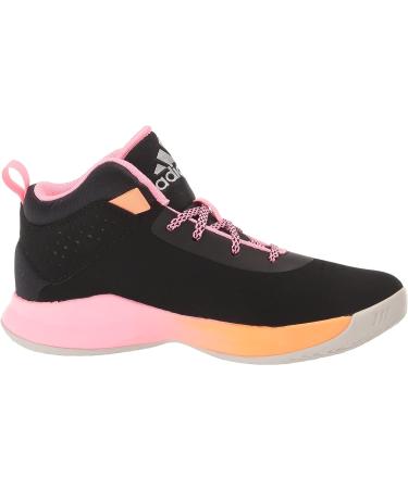 adidas Unisex-Child Cross Em Up 5 Basketball Shoe Big Kid - Black/Silver/Pink - Size 7 Wide - Buy Online on SooperMarket.com