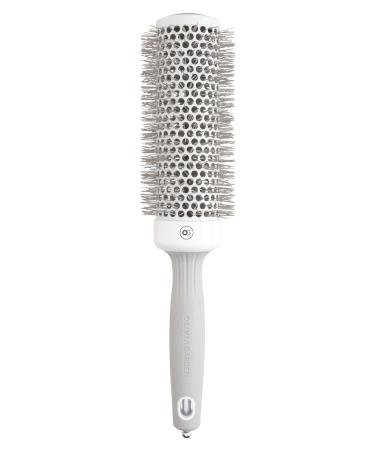 Olivia Garden Expert Blowout Speed Hairbrush - 45 White & Grey - Ideal for Fast Flawless Styling | International Shipping Available - Buy Online on SooperMarket.com