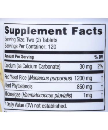 Weider Red Yeast Rice Plus 240 Tablets - Natural Cholesterol Support - Buy Online on SooperMarket.com