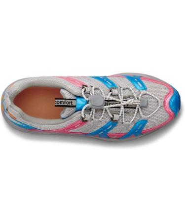 Dr. Comfort Refresh Women's Therapeutic Diabetic Shoe - Extra Depth Grey/Berry Size 6.5 Wide (C-D) - International Shipping Available - Buy Online on SooperMarket.com