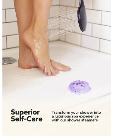 Meto Shower Steamers Aromatherapy Bath Bombs with Essential Oils - Rose, Eucalyptus, Lavender, Mint - Self Care & Anxiety Relief - Birthday Gifts - 4 Count - Buy Online on SooperMarket.com