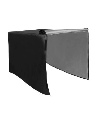 EKDJKK Dog Crate Cover, Privacy Dog Crate Cover Easy Install 210D Oxford Cloth Outdoor Indoor Dog Crate Cover Kennel Cage Surport Machine Wash & Dry 36-inch Black