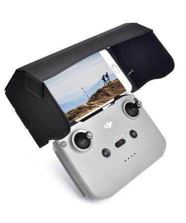 SUPRBIRD Sun Hood for DJI Mavic Mini 2 Remote Control, Mavic Air 2 Drone Accessories Controller Mount Sunshade for Smartphone Screen