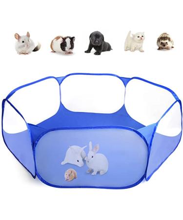 Casifor Guinea Pig Cage Rabbit Cage Indoor with Mat Playpen Perfect Size for Small Animal Pet Play Pen Easy to Clean Exercise Yard Fence Portable Tent for Hamsters Chinchillas Hedgehog Puppy Cats