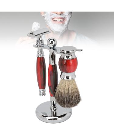 Luxury Retro Bortet Partial Shaving Set for Men - Stainless Steel Razor Brush Soap & Bowl - Premium Wet Shaving Experience - Buy Online on SooperMarket.com