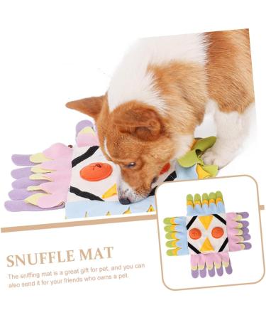 Hohopeti Owl Sniffing Pad Dog Snuffle Puzzle Mat Snuffle Mat for Medium Dogs Vocalize Nose Pads - Buy Online on SooperMarket.com