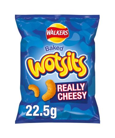Walkers Wotsits Really Cheesy Snacks 22.5g-Food