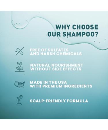 Just Nutritive Thin Hair Shampoo - Natural Formula for Thicker Volumized Hair | 16 Fl Oz - Buy Online on SooperMarket.com