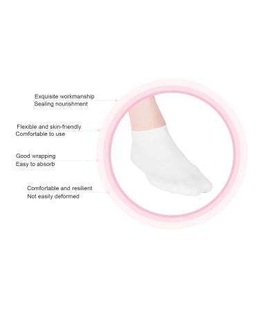 2 Pairs Moisturizing Foot Spa Socks | Hydrating Peel Treatment for Soft Feet - International Shipping - Buy Online on SooperMarket.com