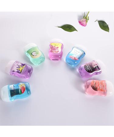 Vital Luxury Mini Hand Sanitizer Gel - Cotton Candy Scented, 1 FL OZ, 5 PC - Portable Anti-Bacterial Hand Gel with Travel Size Bottle - Moisturizing & Fast Dry - Buy Online on SooperMarket.com