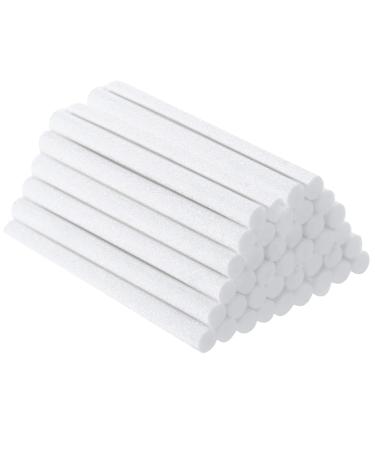50PCS Humidifier Sticks Cotton Filter Refill Sticks Humidifier Replacement Filter Cotton Sticks Humidifier Filter Stick Car Diffuser Sponge Refill Sticks Wick for USB Radiator Mini Humidifiers Bedroom 50 Pcs