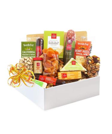 California Delicious Meat and Cheese Gift Crate Deluxe