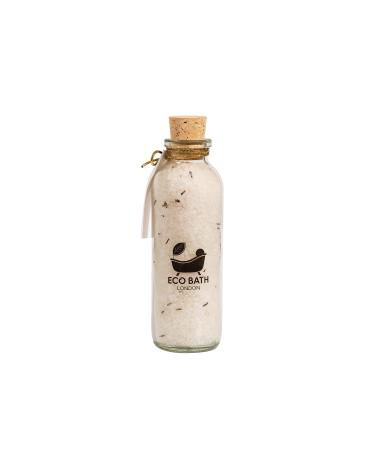 Eco Bath London Stress Relief Dead Sea Salt 300g - Natural Dead Sea Salt Contains 100% Pure Essential Oils Mixed with Chamomile and Orange