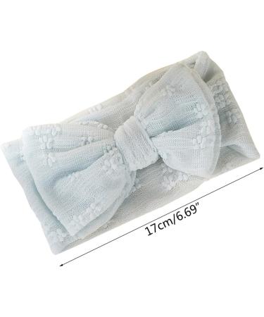 JSGHGDF Double Layer Butterfly Knot Headband for Baby Girls Lace Mesh Hair Ribbon Headwear with Delicate Lace Detailing Mint Green - Buy Online on SooperMarket.com