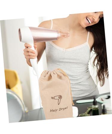 OATIPHO Hair Dryer Bag Multi-use Dryer Portable Draw Pouch Linen Organizer Bag for Storage Linen Hair Dryer Bag - Buy Online on SooperMarket.com