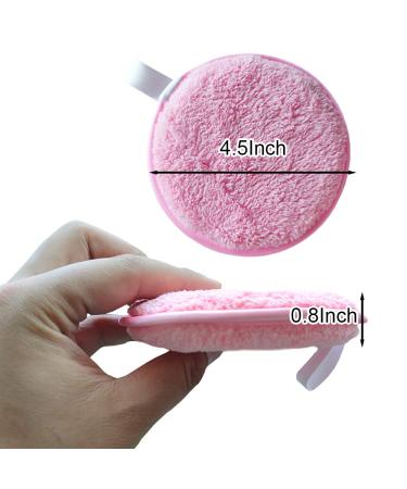 Topwon 4.5-Inch Washable Cotton Makeup Remover Pads - 3 Pack Facial Cleansing Puffs for Sensitive Skin - Effortlessly Remove Mascara Foundation & Lipstick - Buy Online on SooperMarket.com
