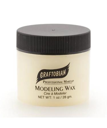 Graftobian Modeling Wax - Bone (1 oz) White