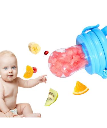 Buy Qixuer Baby Feeding Bundle: Silicone Squeeze Spoons Finger Toothbrush Nasal Aspirator & Fruit Suckers for Healthy Eating - Ships Internationally! - Buy Online on SooperMarket.com