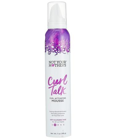Not Your Mother's Curl Talk Curl Activating Mousse - 7 oz | Defined Curls & Frizz Control - Buy Online on SooperMarket.com