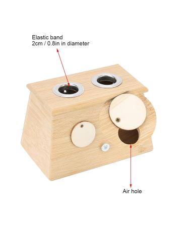 Stick Moxa 14x9x8 - Bamboo Moxa Moxibustion Box & Roller Tool | International Shipping Available - Buy Online on SooperMarket.com