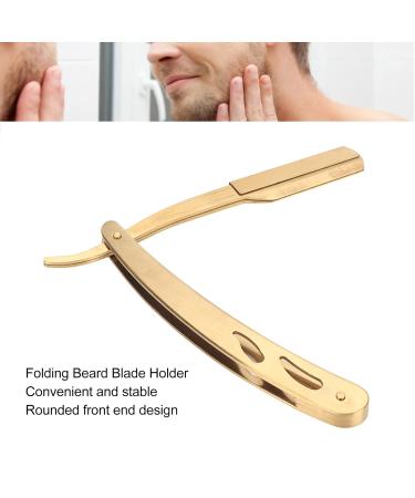 Premium Beard Blade Holder - Ergonomic Metal Beard Brush for Men | Portable & Multifunctional | Ideal for Salons - Shop Internationally - Buy Online on SooperMarket.com