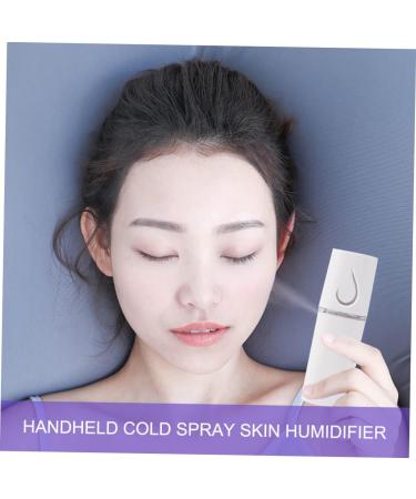 FOYTOKI 1pc Mini Face Spray Instruments Hunidifier Sprayer Portable Humidifer Steamer Mini Humidifier White - Buy Online on SooperMarket.com