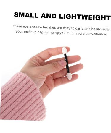 MUSISALY 4 Double Ended Eye Shadow Stick Cosmetics Lipstick Applicator Makeup Supply Oval Makeup Tool Sponge - Buy Online on SooperMarket.com