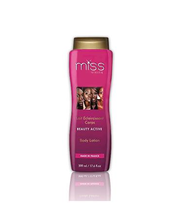 FAIR & WHITE-Miss White  Skin Brightening Body Lotion   13.5 Fl oz / 400 ml   Hyperpigmentation Lotion  For Dark Spots from Body  Elbows  Knees and Armpits