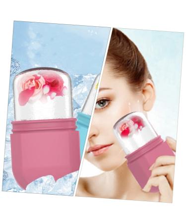 Unicorn Ice Tray Face Massager | Silicone Ice Roller for Skin Care | Facial Roller Tool - Pink 10.7x5.4x5CM - Buy Online on SooperMarket.com