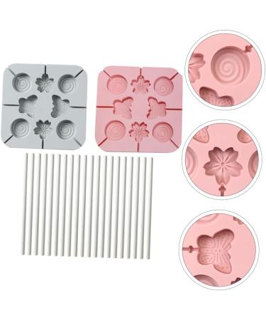MAGICLULU 1 Set Lollipop Mold Silicone Molds Silicone Baking Molds Chocolate Baking Mold Child Square Tool - Buy Online on SooperMarket.com