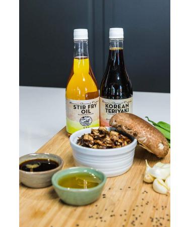 Sunny's Gourmet Korean Stir Fry Oil - High Heat Cooking, All Natural, No Preservatives - 15.5 oz (Pack of 1) - Buy Online on SooperMarket.com