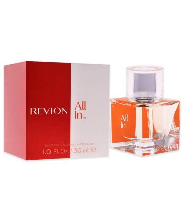 Revlon All In Women EDT Spray 1 oz 1 Ounce (Pack of 1) Rose - Buy Online on SooperMarket.com