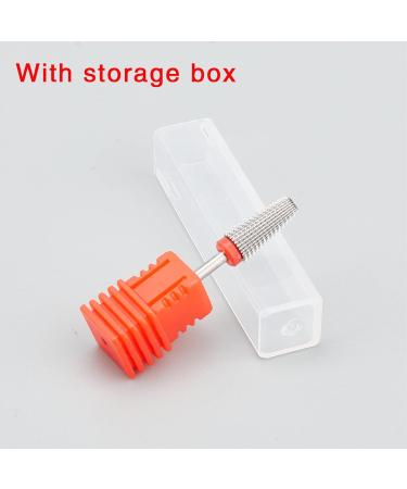 NICENEEDED Tungsten Nail Carbide 5 in 1 Bit Two Way Rotate use for Both Left and Right Handed 3/32 Inch Professional Nail Drill Bits for Fast Remove Acrylic or Hard Gel(Silver Fine) Style 1 - Buy Online on SooperMarket.com