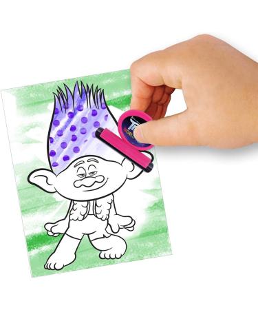 Tara Toys Trolls Hair Designer Rubbing Plates - Multi | Create Colorful Troll Hairstyles - Buy Online on SooperMarket.com