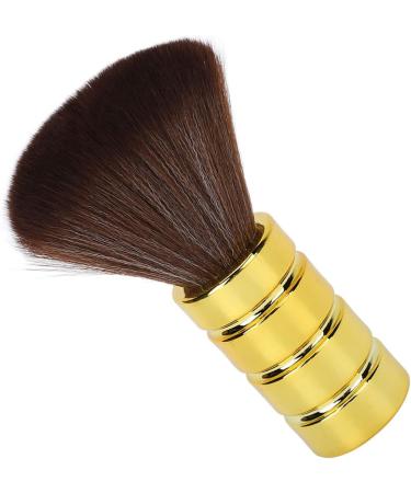 KUIKUI Soft Gentle Neck Duster Brush for Professional Barber Neck Cleaning - Gold - Buy Online on SooperMarket.com