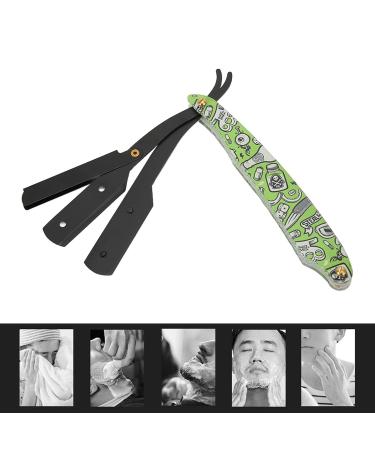 Vintage Straight Edge Men's Razor | Professional Hair Removal Tool for Barbers & Hairdressers - Buy Online on SooperMarket.com