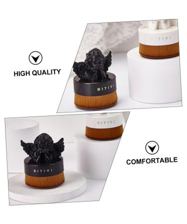 NOLITOY Skull Foundation Brush - Portable Blending & Shadow Brush for Flawless Makeup | Artificial Fiber Beauty Accessories - Buy Online on SooperMarket.com