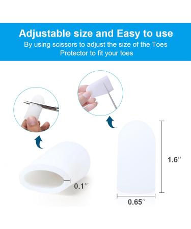 Flexible Toe Protector for Callus and Corn Pain Relief - Ideal for Sports Activities - Buy Online on SooperMarket.com