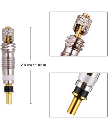 17-Piece Presta Valve Adapter Set | Bicycle Valve Caps & Inserts | International Shipping Available - Buy Online on SooperMarket.com