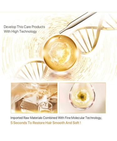 Magical Treatment Hair Mask 120ML - Advanced Molecular Hair Roots Treatment - Repairs Damage in 5 seconds - Keratin Hair and Scalp Treatment - 4.06 Fl Oz - Buy Online on SooperMarket.com