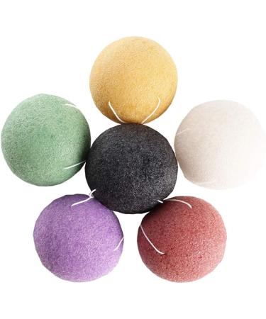 1pc Konjac Facial Sponge Natural Activated Ingredient Face Cleansing Sponge Exfoliating Tool Loofah Puff Body Shower Sponge(matcha Green) - Buy Online on SooperMarket.com