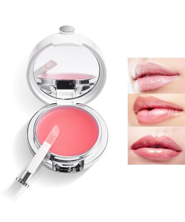 Lip Sleeping Mask Lip Balm Lip Oil Plant Moisurizing Lip Mask Lip Plumper Care Day Night Repair Lip Moisturiser for Dry Chapped Peeling Cracked Lips Fades Lip Lines Lipstick Primer