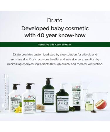 DR.ATO Triple-Hyaluron Moisture Lotion 10.5 fl.oz. - pH5.5 Baby & Kids Moisturizer with Hyaluronic Acid - Derma Tested & Paraben Free - Buy Online on SooperMarket.com