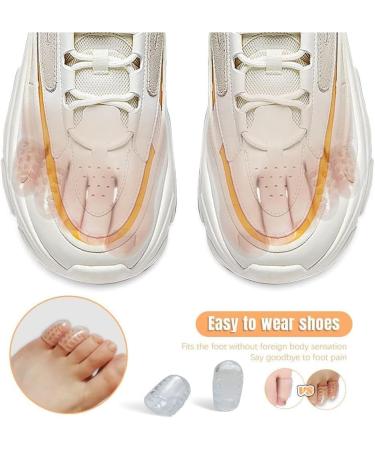 50 Pcs Silicone Anti-Friction Toe Protector Breathable Gel Toe Protector Little Toe Cover Protectors Caps for Men and Women Toe Sleeves with Hole to Protect Toe from Rubbing Corns Blisters etc - Buy Online on SooperMarket.com