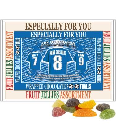 Cardiff Football Shirt Personalised Gift Boxed Sweets - Buy Online on SooperMarket.com
