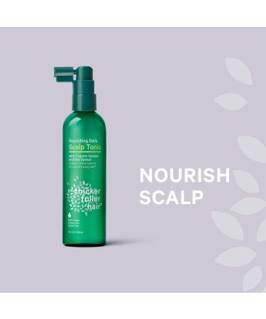 Thicker Fuller Hair Nourishing Scalp Tonic - Green, 4 fl oz (Pack of 1) - Buy Online on SooperMarket.com