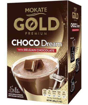 Mokate Gold Premium Choco Dream with Belgian Chocolate 6 boxes x 8 sachets - Buy Online on SooperMarket.com